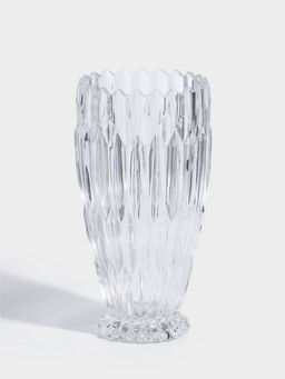 Ваза стекло настольная "Остин" геометрия, 22х11 см, прозрачный