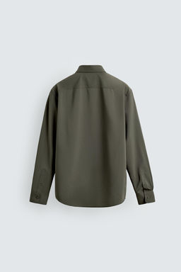 CAMISA SLIM FIT / kaki-med - Zara фото 7