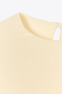 ZW COLLECTION LIMITED EDITION SILK SHORT SLEEVE TOP - Zara фото 6