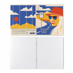 Цена за 5 шт. Тетрадь общая ученическая ErichKrause Choose Your Way, 96 листов, клетка, матовая ламинация_MIX-PACK  фото 8