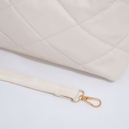 Сумка-багет на молнии, цвет бежевый - Simaland фото 6