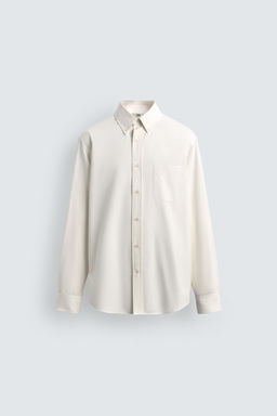 LIMITED EDITION REGULAR FIT TEXTURED SHIRT - Zara фото 6