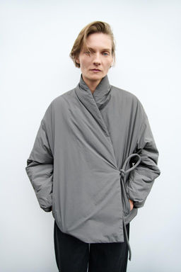 ZW COLLECTION WRAP-AROUND KIMONO JACKET