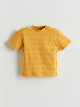 Dik Yaka Dokulu Erkek Bebek Ti??rt