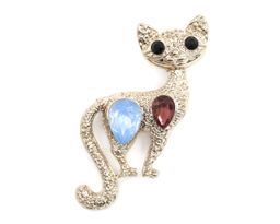 Брошь Кошка
