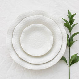 Тарелка обеденная Воздушность, 1.1 л, d=28 см, керамика, белая - Simaland фото 4