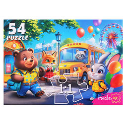 Пазлы 54 "Сказочные истории" (8 шт в шоубоксе)