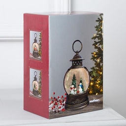 Светодиодная фигура «Семья снеговиков» 12×20.5×7.8 см, пластик, от батареек АААх3, свечение тёплое белое