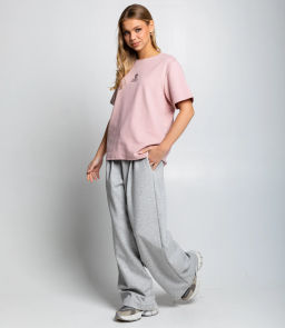 Футболка #КТ6120, пудровый - Dommod фото 4