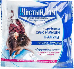 ТЭ Чистый дом Зерновая приманка от крыс и мышей 200 гр 03-028