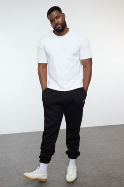 TRENDYOL MAN Buyuk Beden Siyah Oversize/Genis Kesim Cepli Etiketli Esofman Alt? TMNAW25AJ00001 - Trendyolmilla фото 2