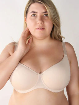 Бюстгальтер Misstyle 2550 Серебристый пион