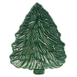 БЛЮДО СЕРВИРОВОЧНОЕ GREEN PINE 22*17,5*2,5 СМ - Lefard фото 2