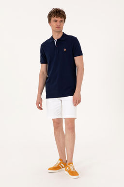 Erkek Slim Fit Polo Yaka Lacivert Basic Ti__rt Sepette S_rpriz _ndirim - U.s. polo assn фото 4