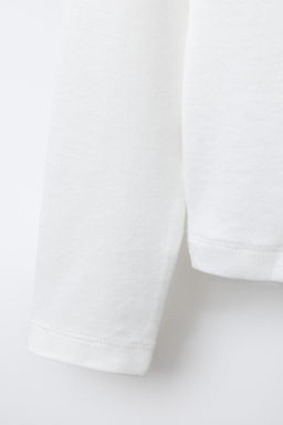 RAGLAN SLEEVE T-SHIRT WITH MODAL - Zara фото 4