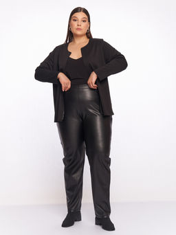 Брюки кожаные BB32109BLK01