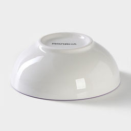 Салатник Доляна «Лаванда», 220 мл, d=11 см, белый