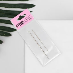 Цена за 2 шт. Иглы для удаления затяжек, d = 0.8 / 1.2 мм, 6 - 7.8 см, 2 шт.