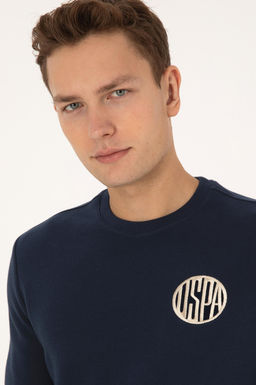 Erkek Regular Fit Bisiklet Yaka Lacivert Sweatshirt - U.s. polo assn фото 2