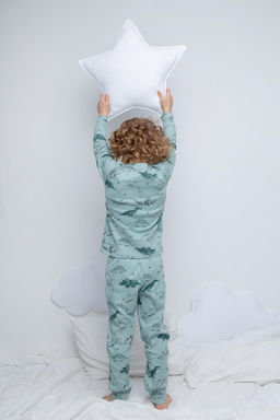 К 1552/24/голубой прибой,динозавры пижама дет