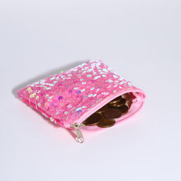 Кошелёк на молнии, цвет розовый - Simaland фото 4
