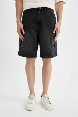 Kargo Fit Jean Bermuda Sort