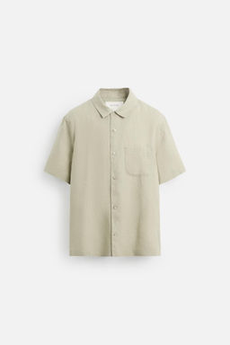 100% LINEN SHIRT - Zara фото 6