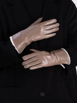 Перчатки женские 100% ш IS352 l.taupe - Eleganzza фото 9