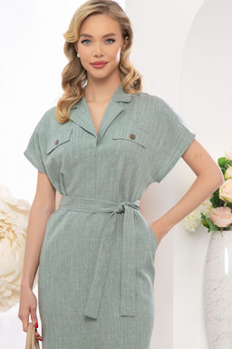 Платье Эвелина (олива) П5300 - Lt collection фото 5