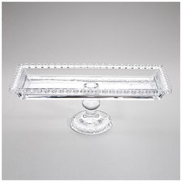 БЛЮДО СЕРВИРОВОЧНОЕ SWEETY НА НОЖКЕ 30Х13Х10 СМ - Lefard фото 3