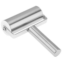 Скалка-валик для раскатки теста из нержавеющей стали, 11,5х4,7х4,7см (17х13,5х4,7см) в блистере (Китай) - Домашняя мода фото 3