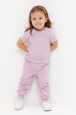 КР 400687/ледяная орхидея к537 брюки д/дев яс