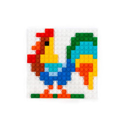 Конструктор Классик Мозаика №11 (домашние птицы) (350 элементов) (в пакете) - Полесье фото 5