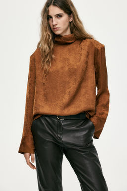 Blusa con hombreras - H&m фото 2
