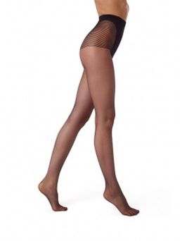 Колготки Minimi Nuage LUREX 20 (фантазийные шортики) - cappuccino  фото 2