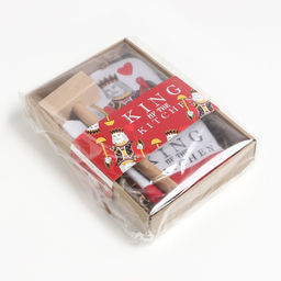 Кухонный набор King, варежка-прихватка 20х28 см, молоток деревянный - Доляна фото 7