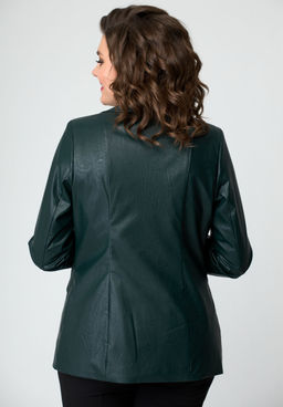 Жакет БелЭльСтиль 203 экокожа зелень фото 4