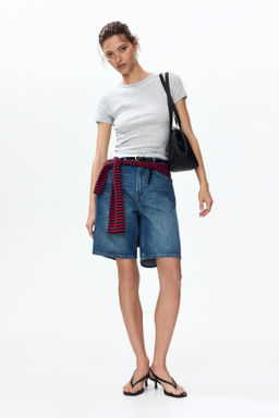Camiseta en punto pointelle - H&m фото 8