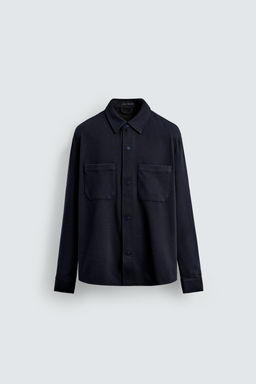 COMFORT TEXTURED OVERSHIRT - Zara фото 7