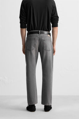 STRAIGHT-FIT REGULAR JEANS - Zara фото 5