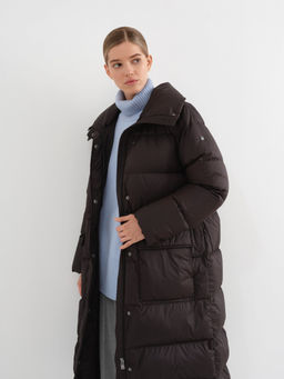 Conso/WDLF 230524 - nero Пуховое пальто  фото 6