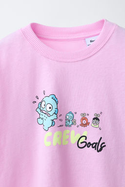 CAMISETA HANGYODON AND FRIENDS  SANRIO / Rosa - Zara фото 3