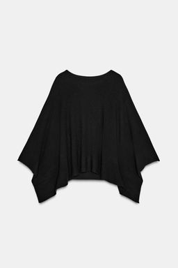 KNITTED JUMPER WITH CAPE - Zara фото 5