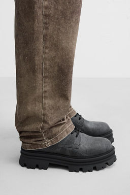 CHUNKY LACE-UP BOOTS - Zara фото 3