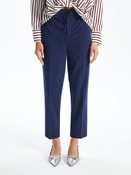 Kad?n Beli Lastikli D?z Pantolon - Waikiki фото 2