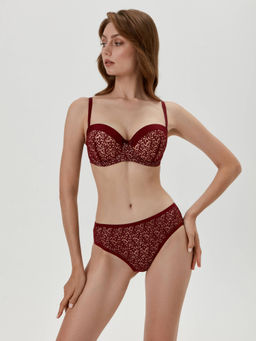 CONTE Бюстгальтер TATOUAGE RB8042 бордо  фото 5