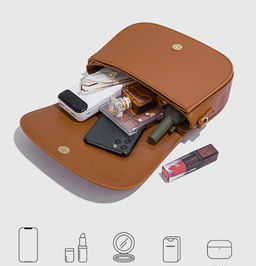 Сумка A-ZR-103-Brown - Ferro фото 9