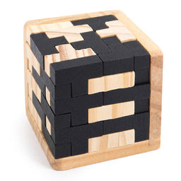 DELFBRICK DLS-19 Головоломка деревянная 1 шт Тетрис 55 элемент