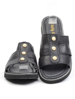 08-K18-A BLACK Сандалии женские (натуральная кожа) - Фабричный китай фото 13