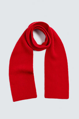 WOOL AND CASHMERE KNITTED SCARF - Zara фото 2